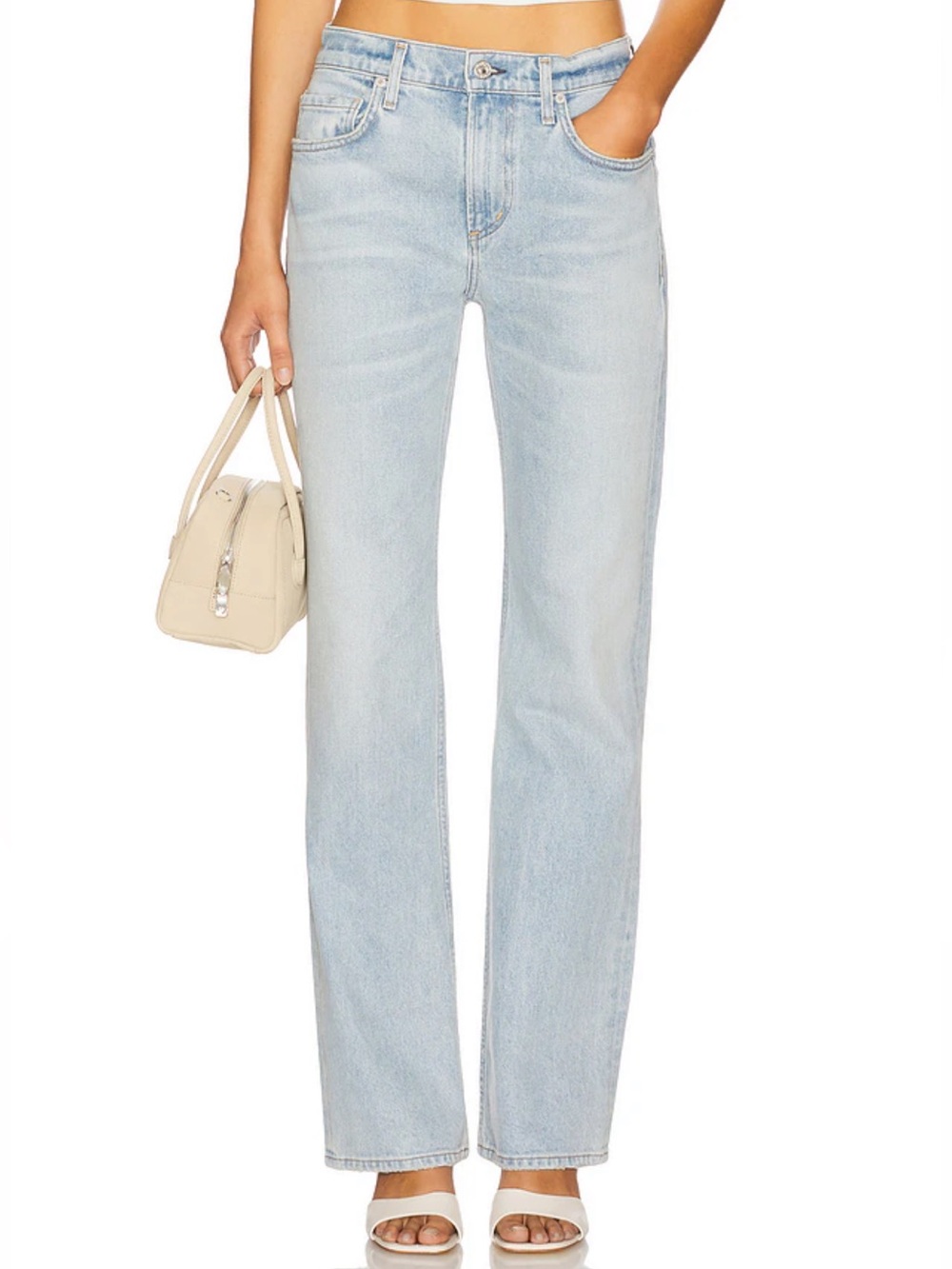 Citizens of Humanity Genova Low Rise Bootcut Jeans in Villa light wash sz 26 - Picture 9 of 16